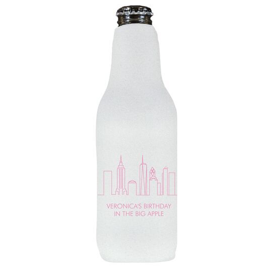 New York City Skyline Bottle Huggers