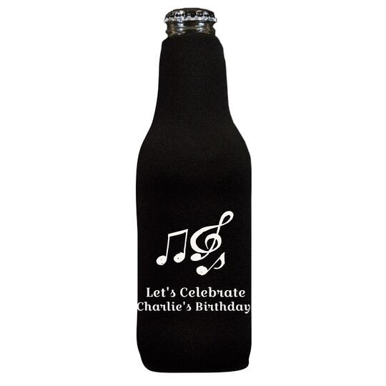 Music Notes Bottle Huggers