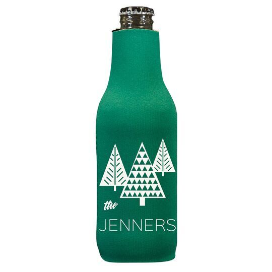 Modern Trees Bottle Huggers