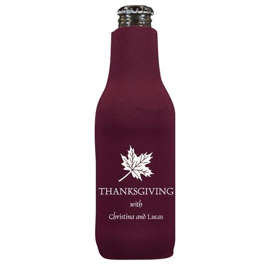 Little Autumn Leaf Bottle Huggers