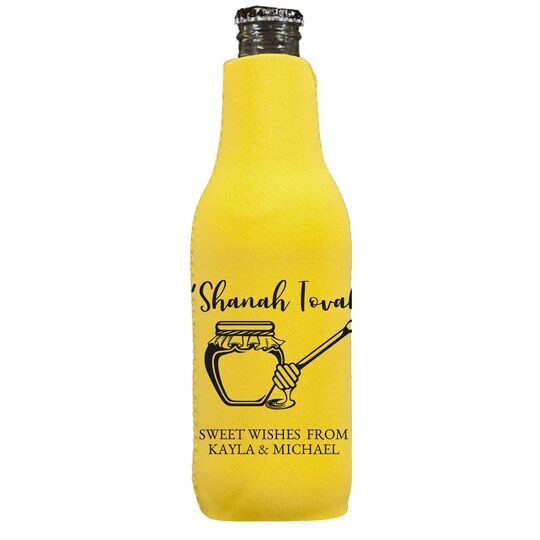 L'Shanah Tovah Honey Pot Bottle Huggers