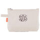 Choice of Monogram Style Canvas Make-Up Bag Image 10 of 13