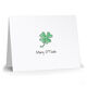 Lucky Clover Folded Note Cards Image 1 of 3