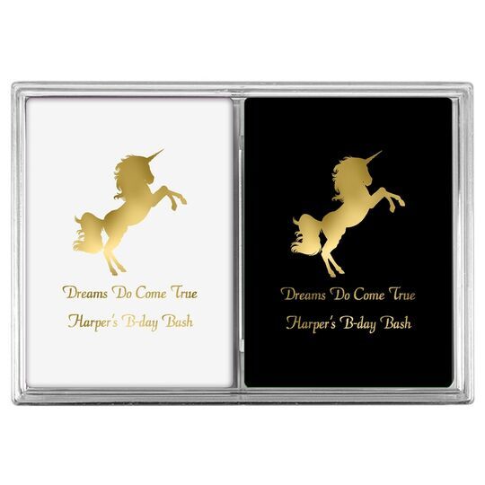 Unicorn Double Deck Playing Cards