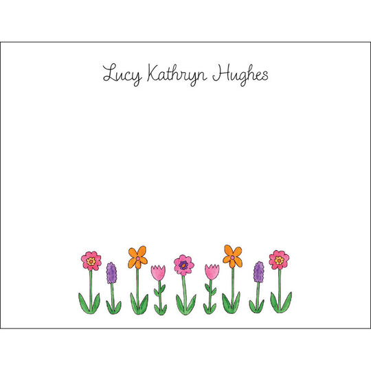 Wild Flowers Flat Note Cards