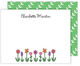 Wild Flowers Flat Note Cards Image 1 of 5