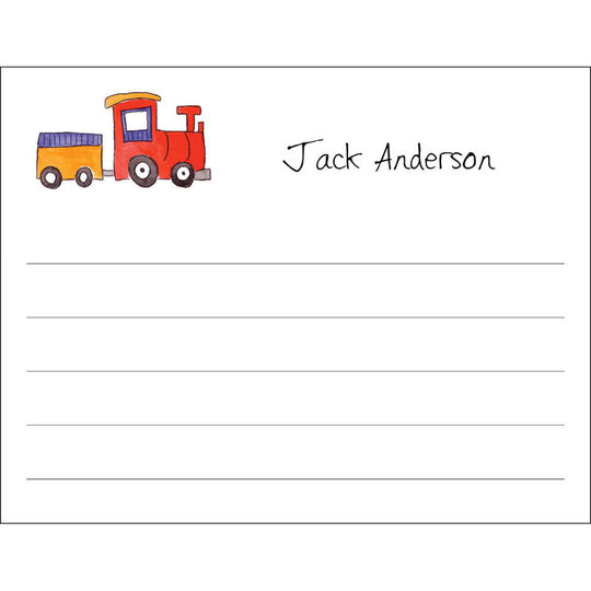 All Aboard Flat Note Cards