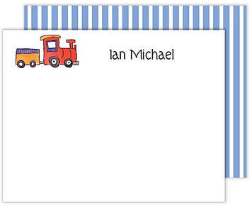 All Aboard Flat Note Cards