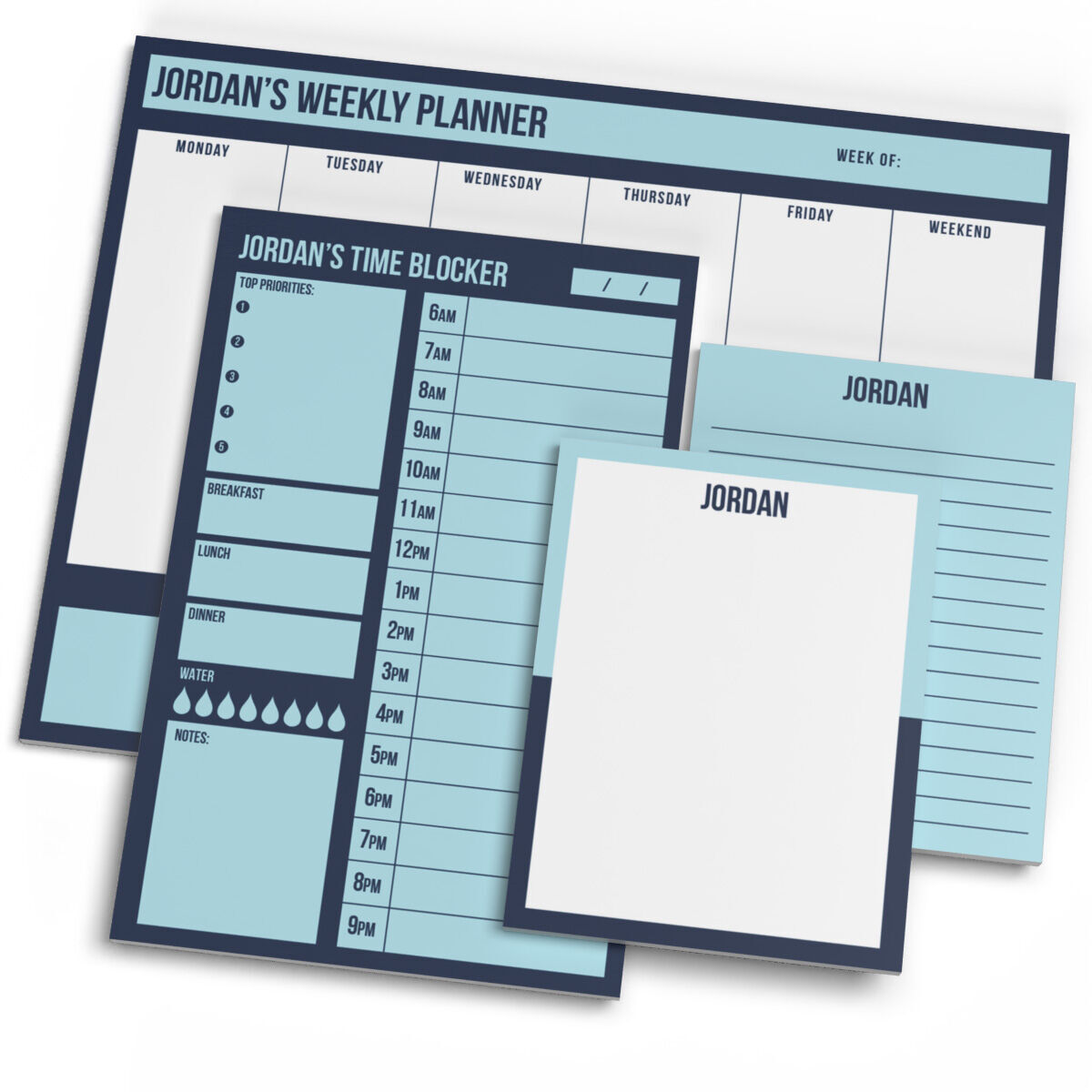 Custom outlet planner set