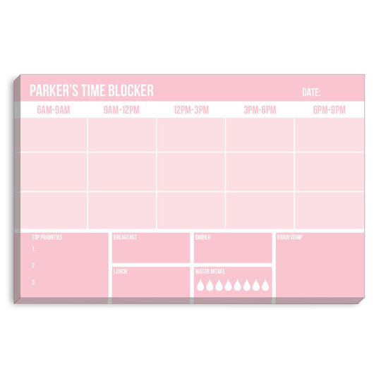 Parker Time Blocking Notepads