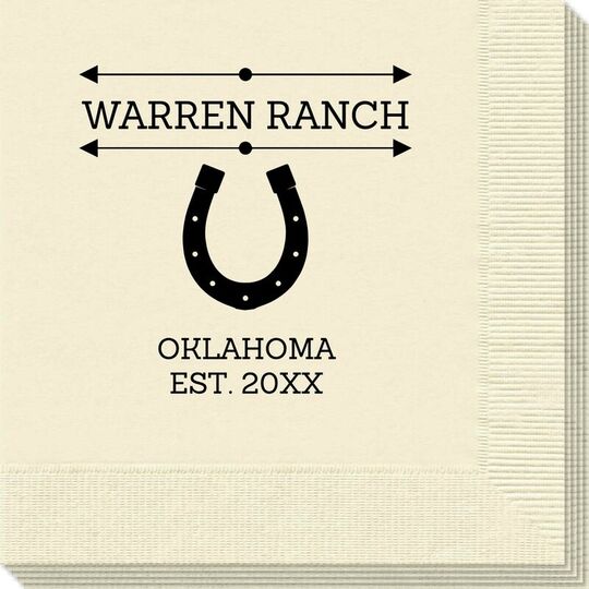 Horseshoe Napkins