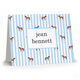 Striped Horse Folded Note Cards Image 3 of 3