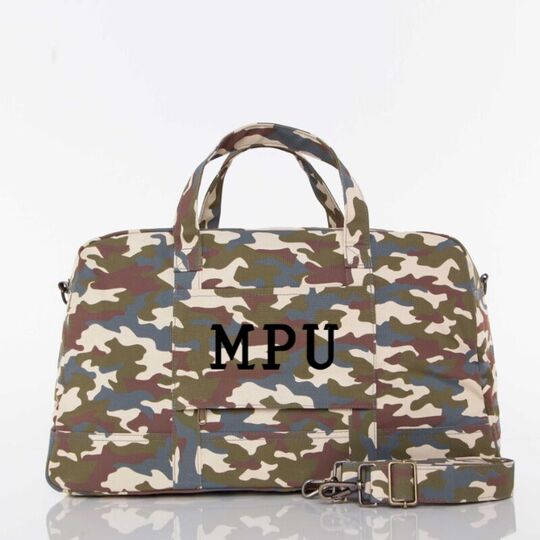 Personalized Classic Camo Expedition Weekender