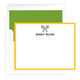 Tennis Flat Note Cards Image 1 of 3
