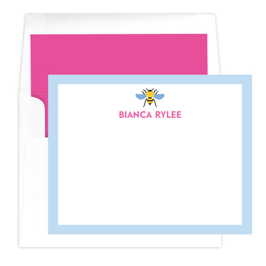 Bumble Bee Flat Note Cards
