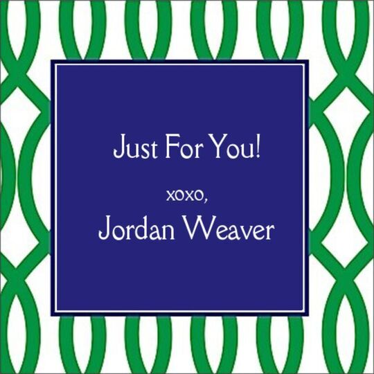 Garden Gate Square Gift Stickers