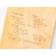 Preserve a Handwritten Recipe on Maple 12 inch Cutting Board Image 2 of 2
