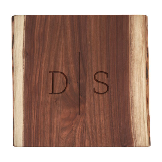 Personalized Walnut 12-inch Charcuterie Board