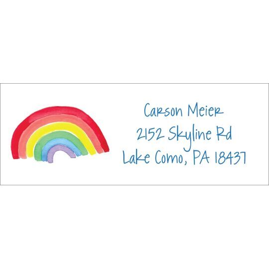 Camp Rainbow Return Address Labels