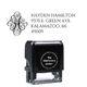 Ornate Initial Address Rectangular Self-Inking Stamp Image 3 of 3