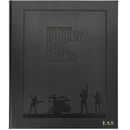Rock N Roll Album Personalized Leather Book