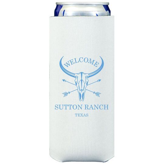 Longhorn Skull with Arrows Collapsible Slim Huggers