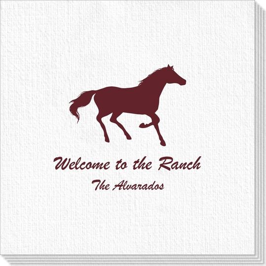 Galloping Horse Deville Napkins