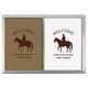 Cowboy with Horse Double Deck Playing Cards Image 2 of 2