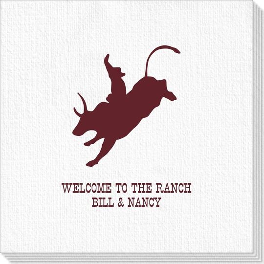 Bull Rider Deville Napkins