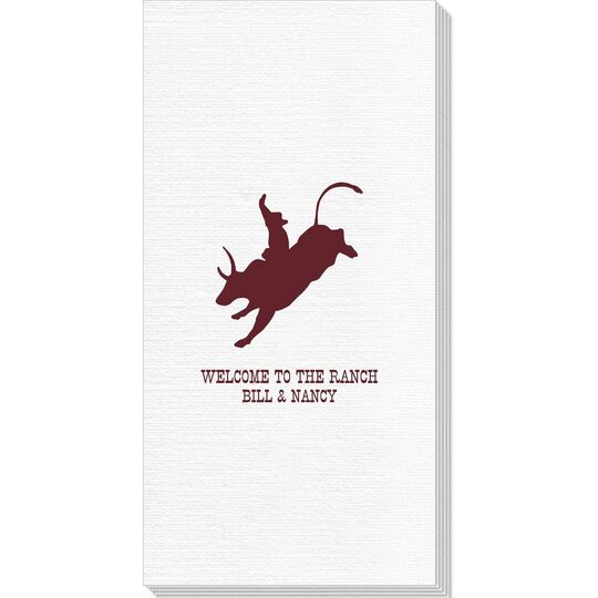 Bull Rider Deville Guest Towels