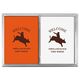 Bull Rider Silhouette Double Deck Playing Cards Image 1 of 2