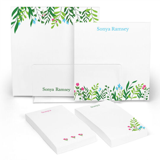 Greenery Notepad Set (4 Pads)