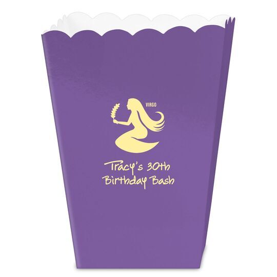 Pick Your Zodiac Mini Popcorn Boxes