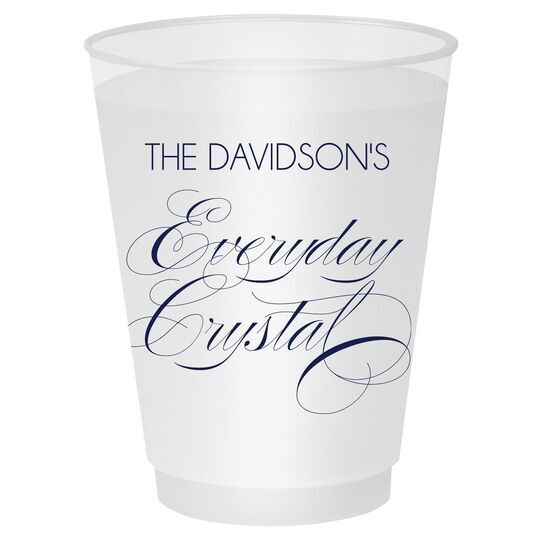 Everyday Crystal Shatterproof Cups