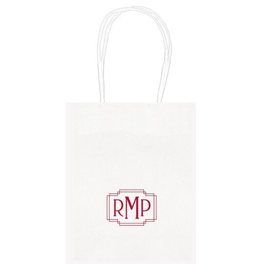 Interlocking Frame Monogram Mini Twisted Handled Bags