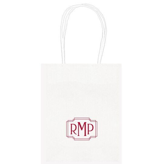 Interlocking Frame Monogram Mini Twisted Handled Bags