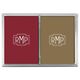 Interlocking Frame Monogram Double Deck Playing Cards Image 1 of 2