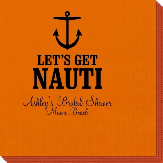 Let's Get Nauti Napkins