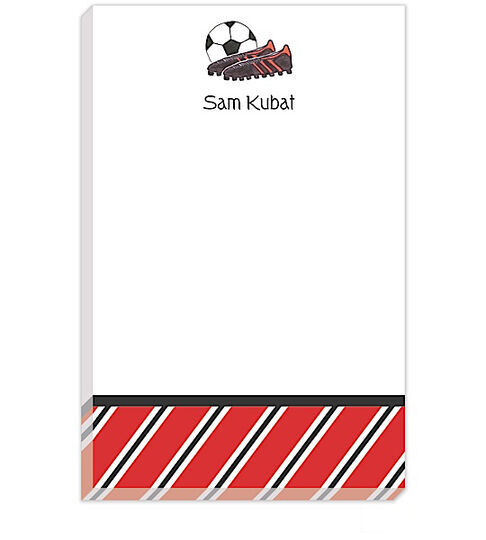 Soccer Stud Notepads