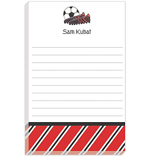 Soccer Stud Notepads