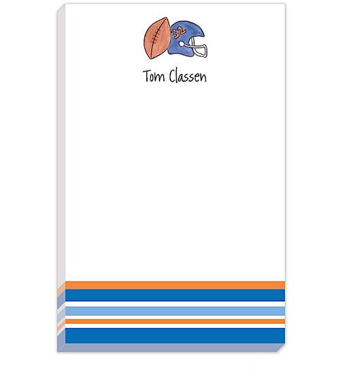 Football Fanatic Notepads