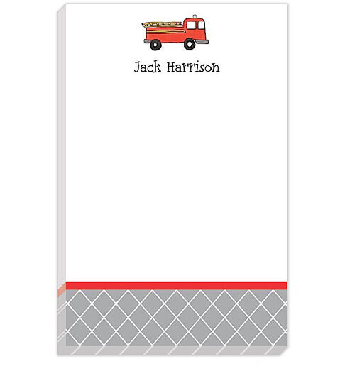 Firetruck Notepads