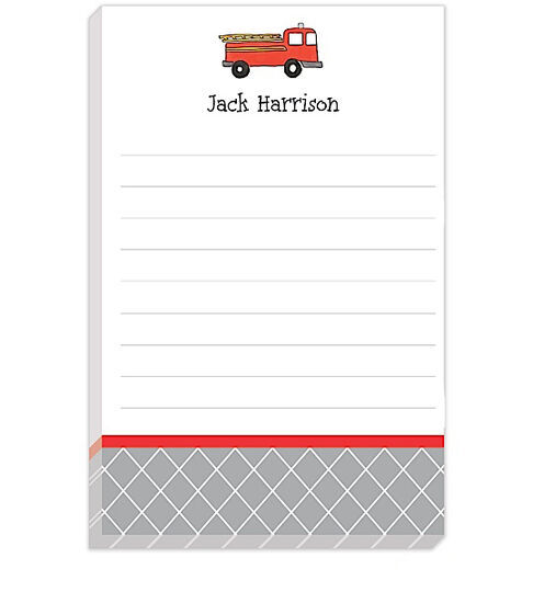 Firetruck Notepads