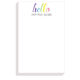 Hello Rainbow Notepads Image 1 of 2