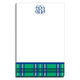 Green Plaid Notepads Image 1 of 2