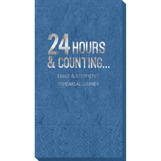 24 Hours and Counting Bali Guest Towels