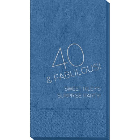 40 & Fabulous Bali Guest Towels