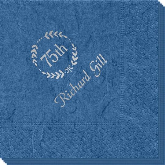75th Wreath Bali Napkins
