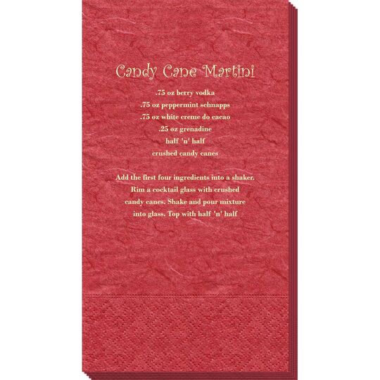 A Lot of Text Bali Guest Towels