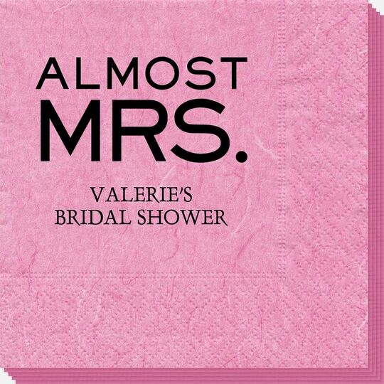 Almost Mrs. Bali Napkins